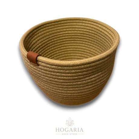 Contenedor chico simil yute