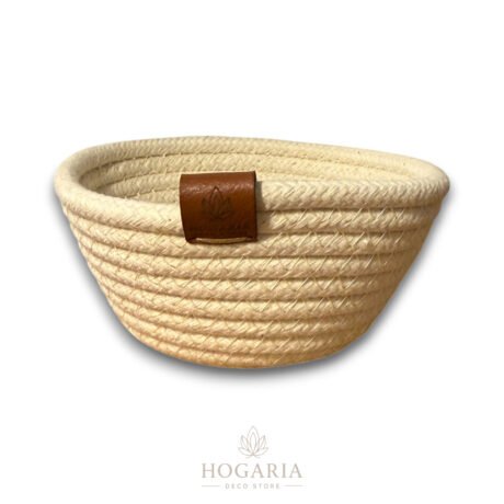 Canasto de guardado mini crudo